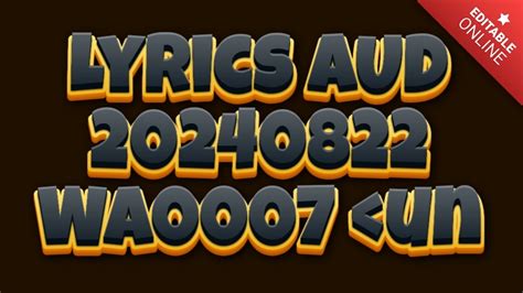 lyrics aud-20240617-wa0007 <unknown>|unknown unknowns .